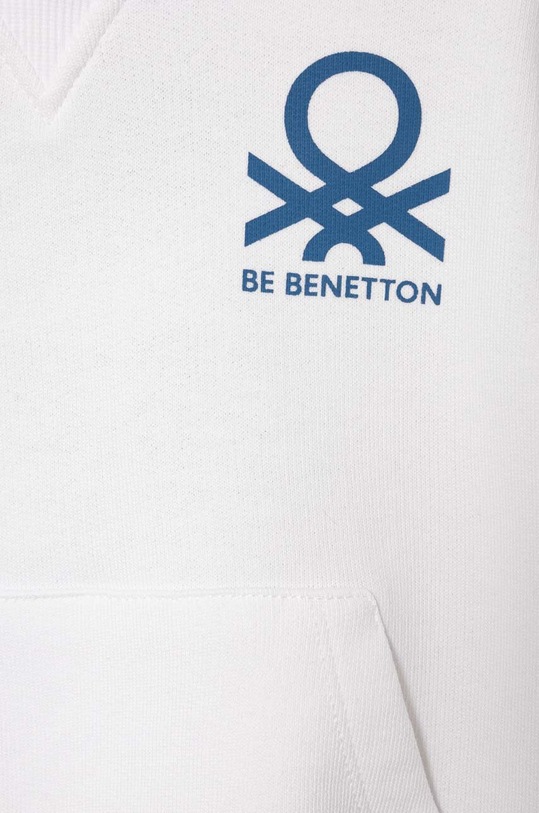 Chłopiec United Colors of Benetton bluza bawełniana dziecięca 3J68G200N.P.Seasonal biały
