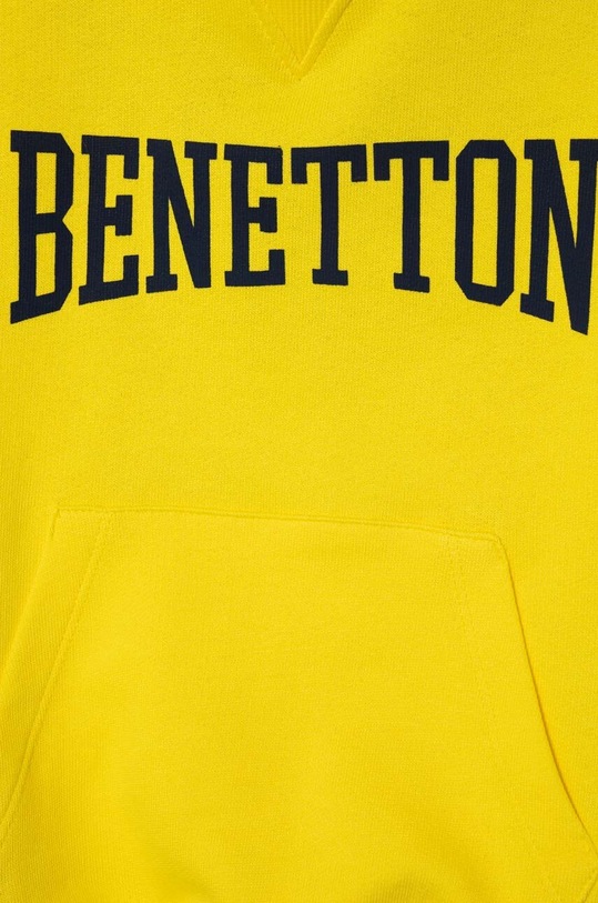 Chłopiec United Colors of Benetton bluza bawełniana dziecięca 3J68G200N.P.Seasonal żółty