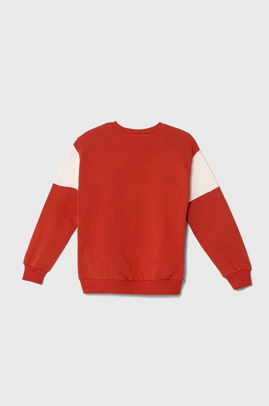 Dětská bavlněná mikina United Colors of Benetton 3J70C10HW.G.Seasonal červená SS24