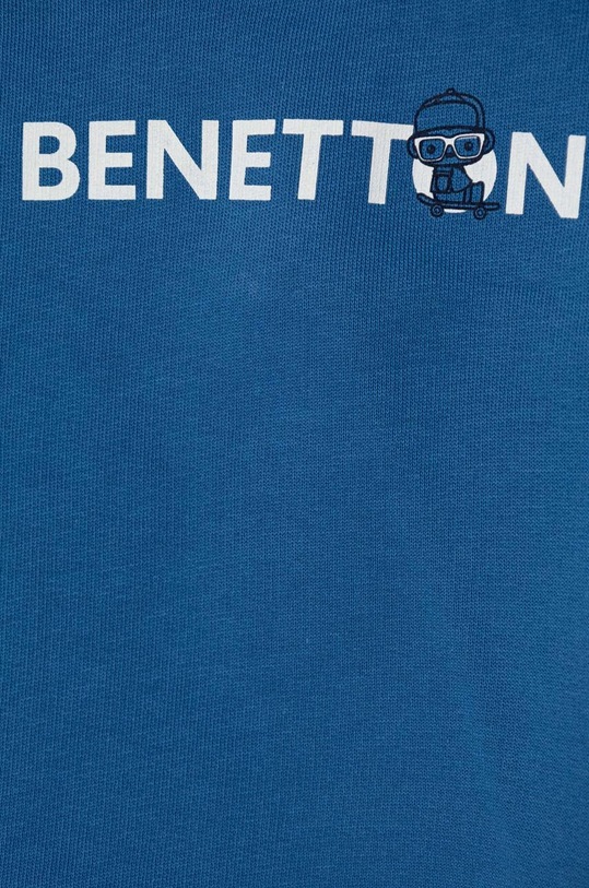Chłopiec United Colors of Benetton bluza bawełniana dziecięca 3J70G10CW.P.Seasonal niebieski
