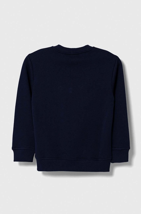 United Colors of Benetton bluza bawełniana dziecięca 3J70G10CW.P.Seasonal granatowy SS24