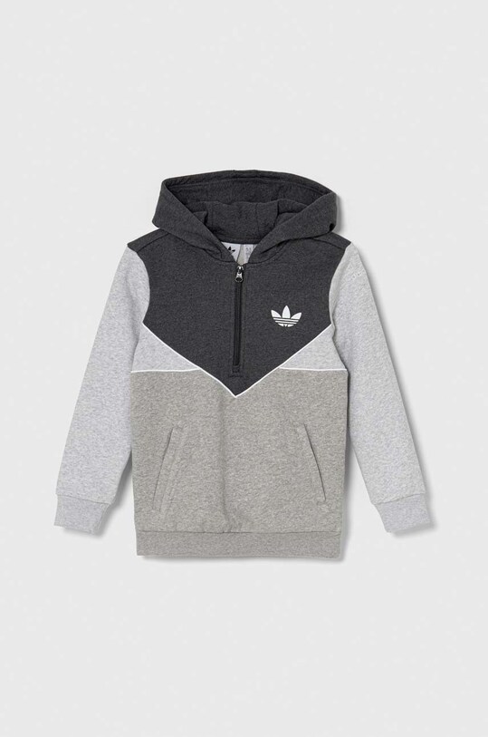 Дитяча кофта adidas Originals візерунок сірий IN3981