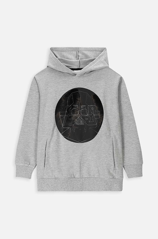 Coccodrillo bluza dziecięca z kapturem szary WC4132302LBD