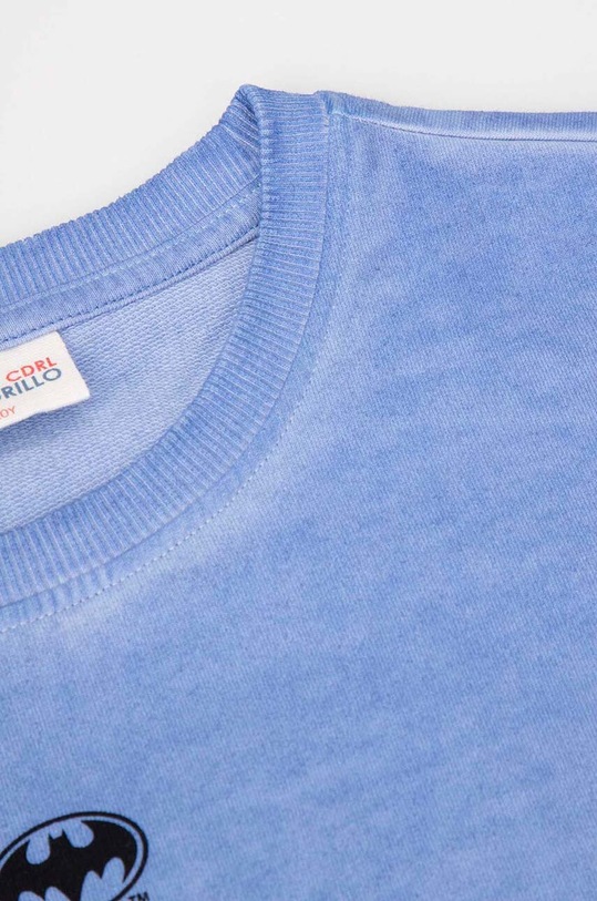 Chłopiec Coccodrillo bluza bawełniana dziecięca WC4132102LBW niebieski