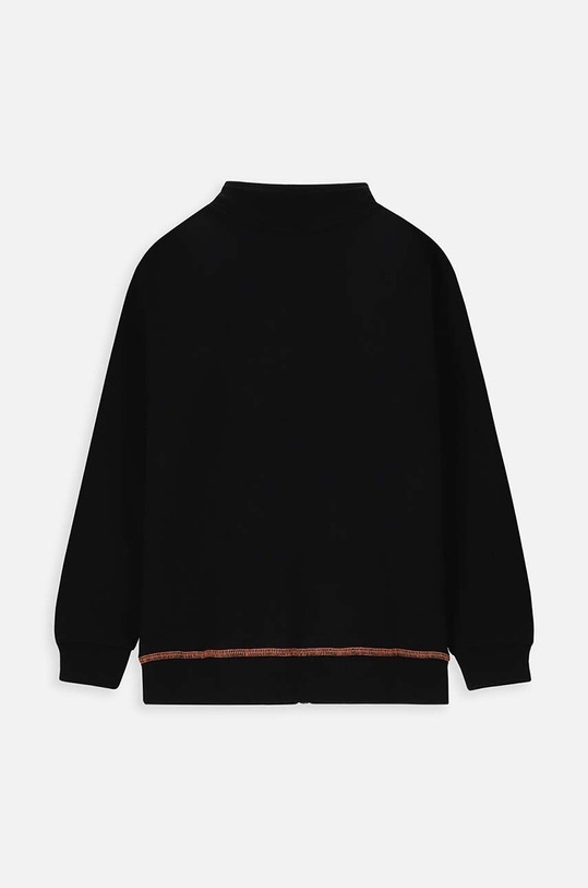 Coccodrillo gyerek melegítőfelső pamutból WC4132201DEK fekete SS24