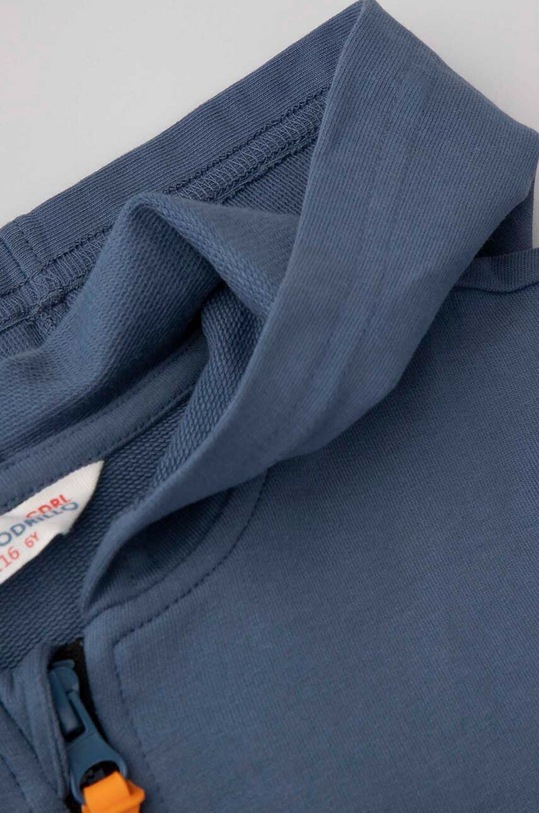 Chłopiec Coccodrillo bluza bawełniana dziecięca WC4132402DEK niebieski