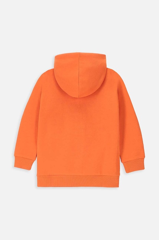 Coccodrillo bluza bawełniana dziecięca WC4132301NAK pomarańczowy SS24