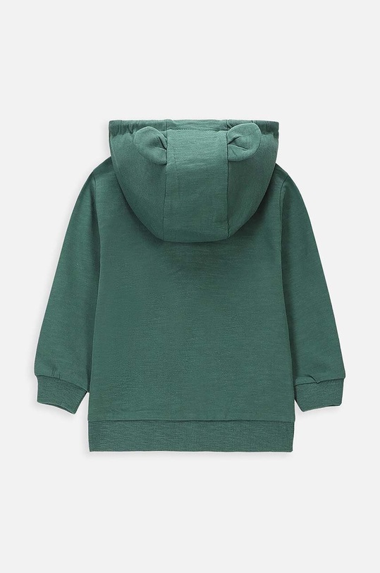 Băieți Coccodrillo hanorac de bumbac pentru bebelusi WC4132401NAN verde