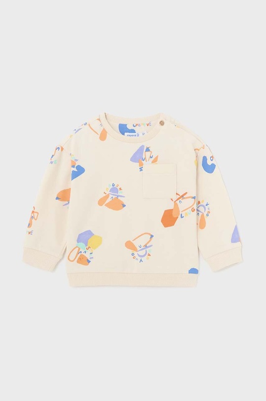 Mayoral bluza niemowlęca wzorzyste beżowy 1441.3G.Baby.PPYH
