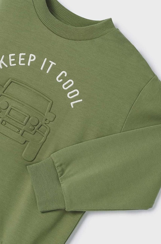 Mayoral bluza dziecięca zielony 3481.5A.Mini.PPYH