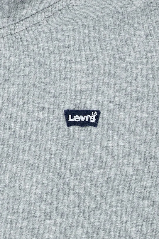 Băieți Levi's bluza copii LVB MINI BATWING PULL OVER HOO 9EK422 gri