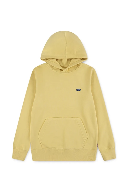 Levi's bluza dziecięca LVB MINI BATWING PULL OVER HOO 9EK422 żółty SS26