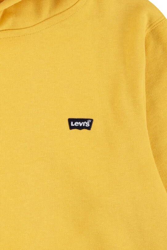 Αγορίστικα Παιδική μπλούζα Levi's LVB MINI BATWING PULL OVER HOO 9EK422 κίτρινο