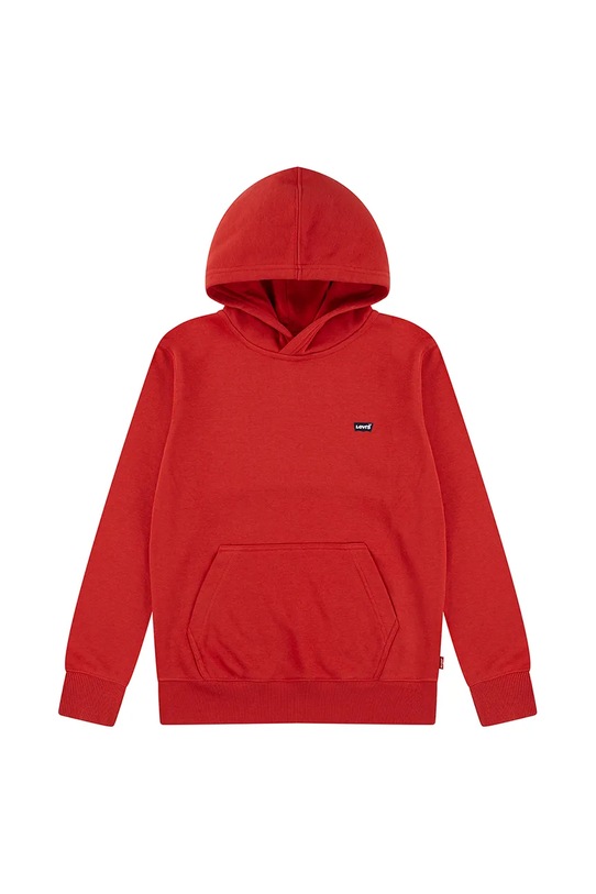 Παιδική μπλούζα Levi's LVB MINI BATWING PULL OVER HOO κόκκινο 9EK422
