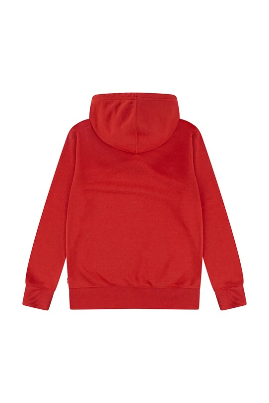 Παιδική μπλούζα Levi's LVB MINI BATWING PULL OVER HOO 9EK422 κόκκινο SS25