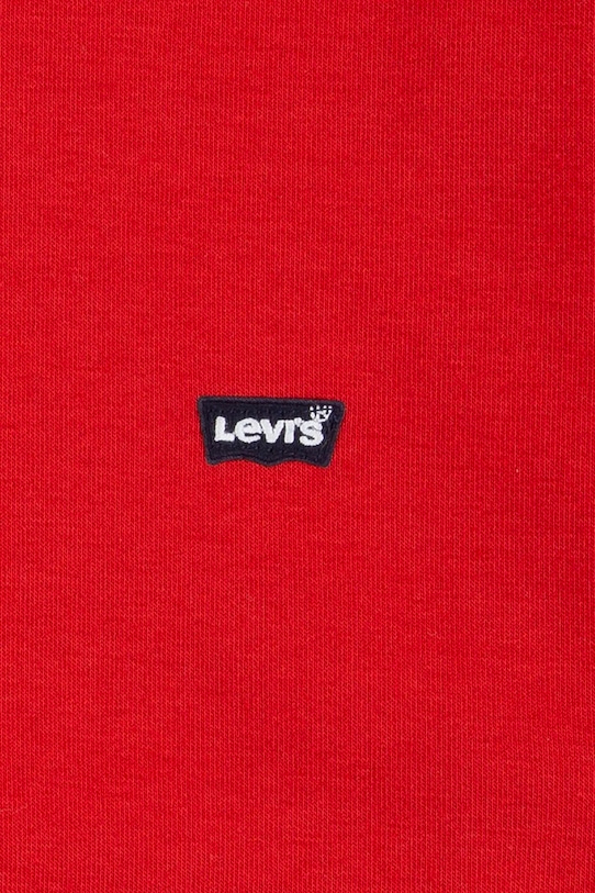 CHLAPEC Dětská mikina Levi's LVB MINI BATWING PULL OVER HOO 9EK422 červená