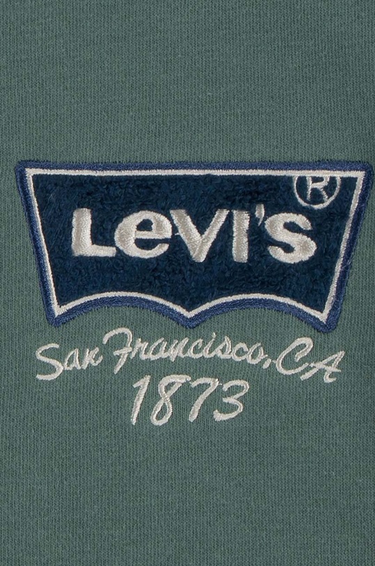 Levi's kurtka bomber dziecięca LVB PREP SPORT BOMBER JACKET 9EK811 zielony