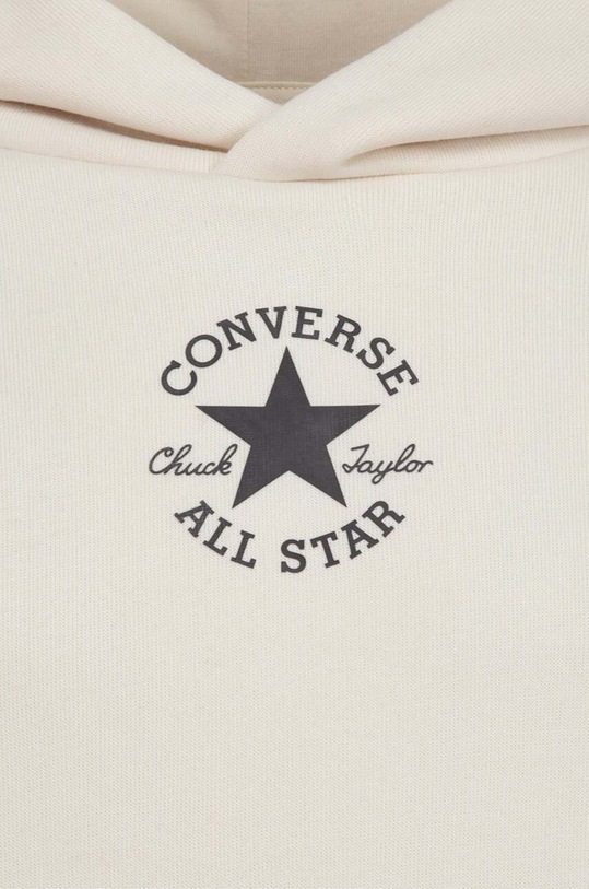 CHLAPEC Dětská mikina Converse 9CD889 béžová
