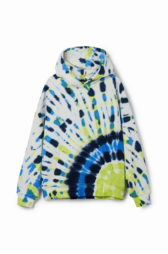 Detská bavlnená mikina Desigual bavlna modrá 24SBSK04