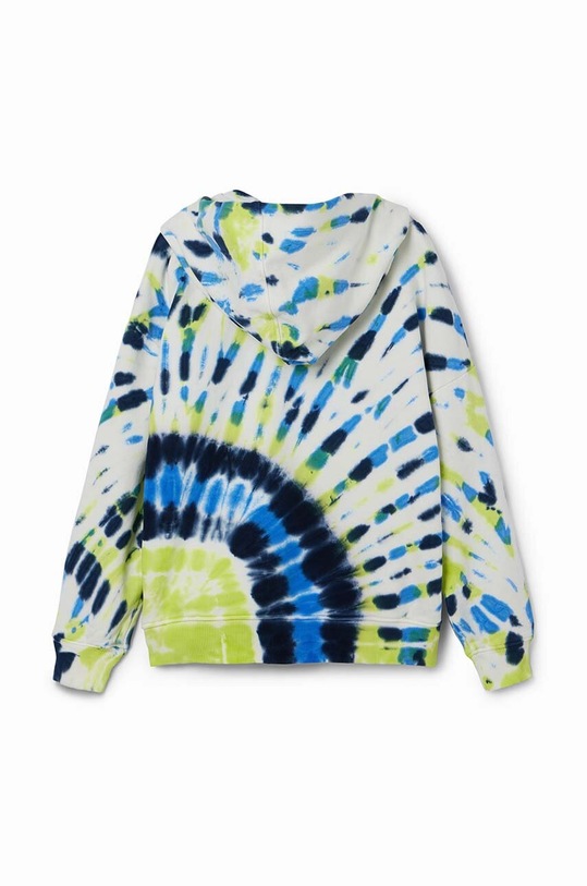 Detská bavlnená mikina Desigual 24SBSK04 modrá SS24