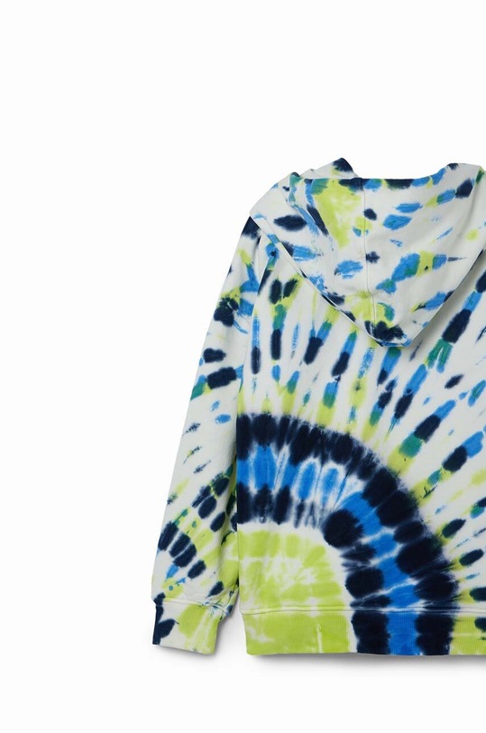 Detská bavlnená mikina Desigual modrá 24SBSK04