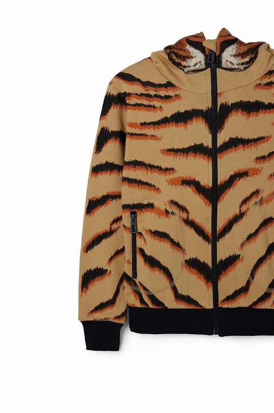 Дитяча бавовняна кофта Desigual бежевий 24SBSK01