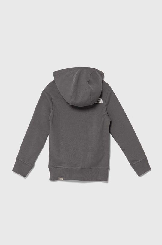 The North Face hanorac de bumbac pentru copii DREW PEAK LIGHT P/O HOODIE NF0A89PR gri SS24