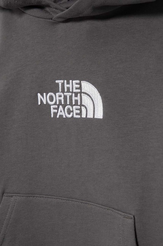 Băieți The North Face hanorac de bumbac pentru copii DREW PEAK LIGHT P/O HOODIE NF0A89PR gri