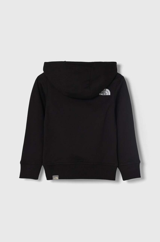 The North Face bluza bawełniana dziecięca DREW PEAK LIGHT P/O HOODIE NF0A89PR czarny SS24