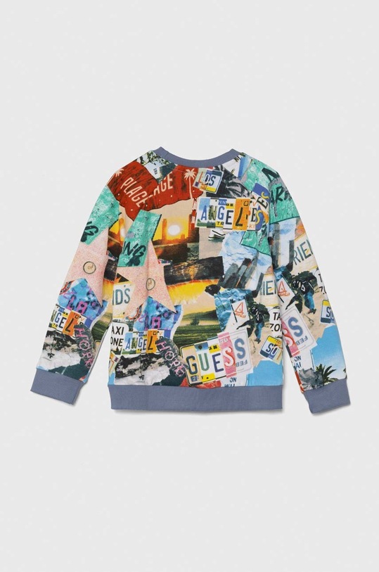 Detská bavlnená mikina Guess N4GQ03.KA6R3.PPYH viacfarebná SS24