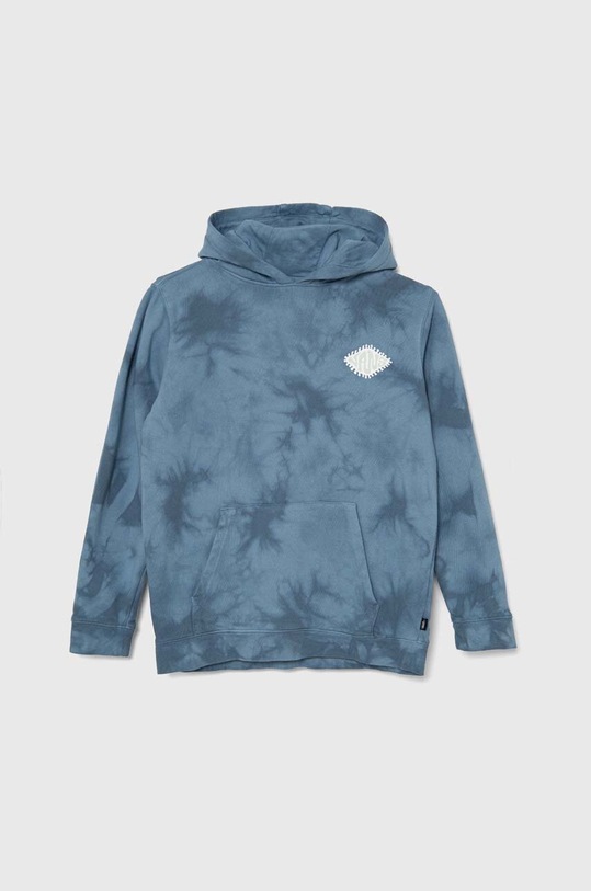Detská mikina Vans SHAPER PO potlač modrá VN000GCGP8X