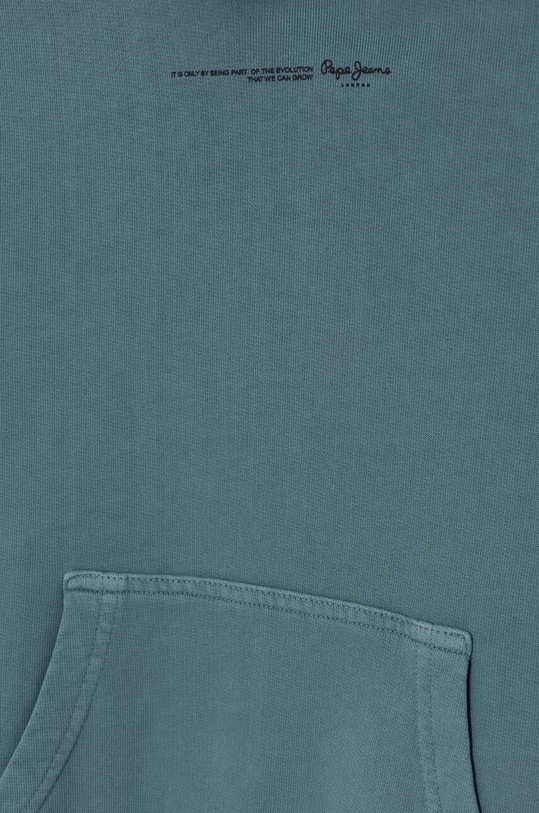 Fiú Pepe Jeans gyerek melegítőfelső pamutból NEW DAVIDE HOODIE PB581610 kék