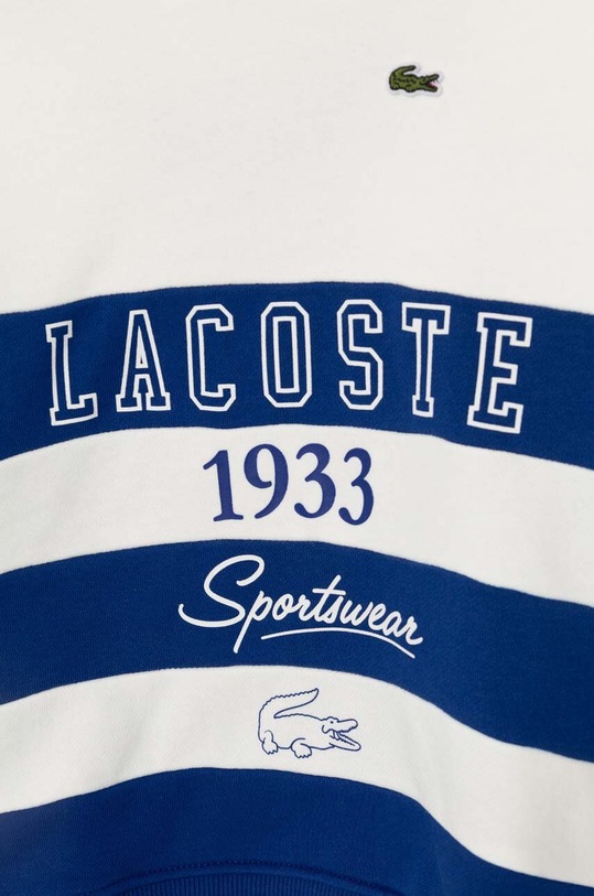 Chłopiec Lacoste bluza bawełniana dziecięca SJ7735 biały