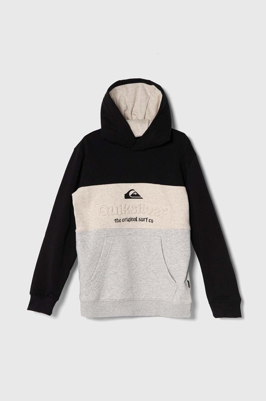 Dětská mikina Quiksilver EMBOSSHOODYTH s kapucí černá EQBFT03881
