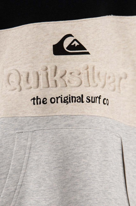 CHLAPEC Dětská mikina Quiksilver EMBOSSHOODYTH EQBFT03881 černá