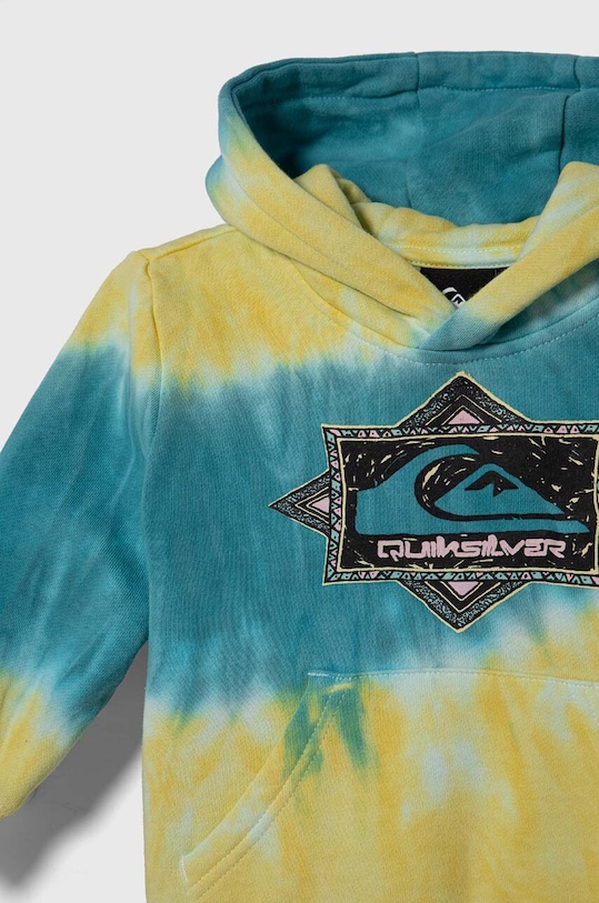 Băieți Quiksilver hanorac de bumbac TIE DIE HOOD UQKFT03016 albastru