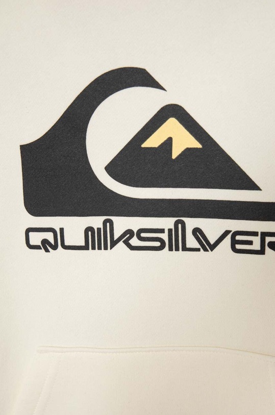 CHLAPEC Dětská mikina Quiksilver BIG LOGO AQBFT03099 béžová