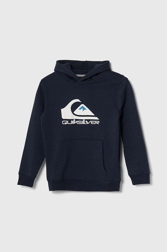 Dječja dukserica Quiksilver BIG LOGO s kapuljačom mornarsko plava AQBFT03099
