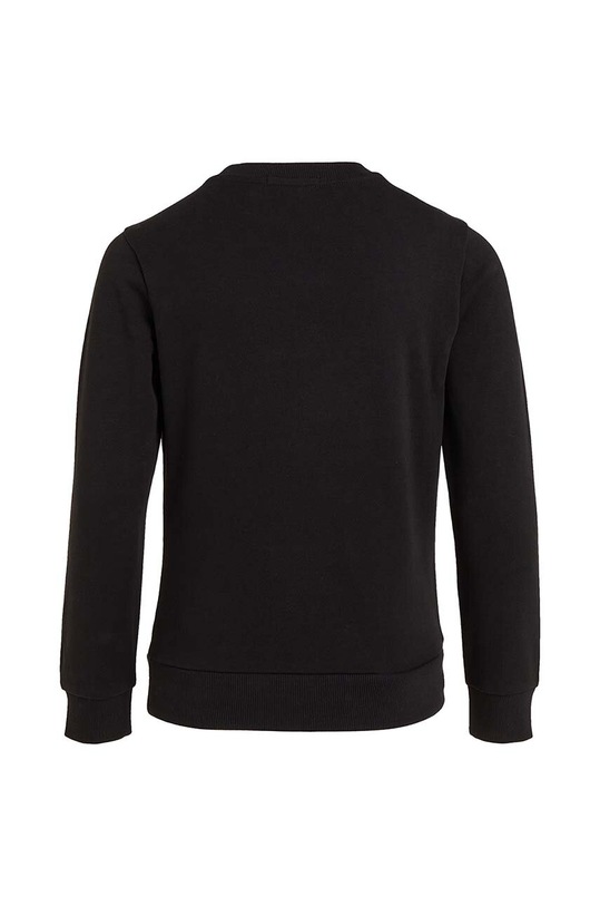 CHLAPEC Dětská bavlněná mikina Calvin Klein Jeans IU0IU00581.PPYH černá