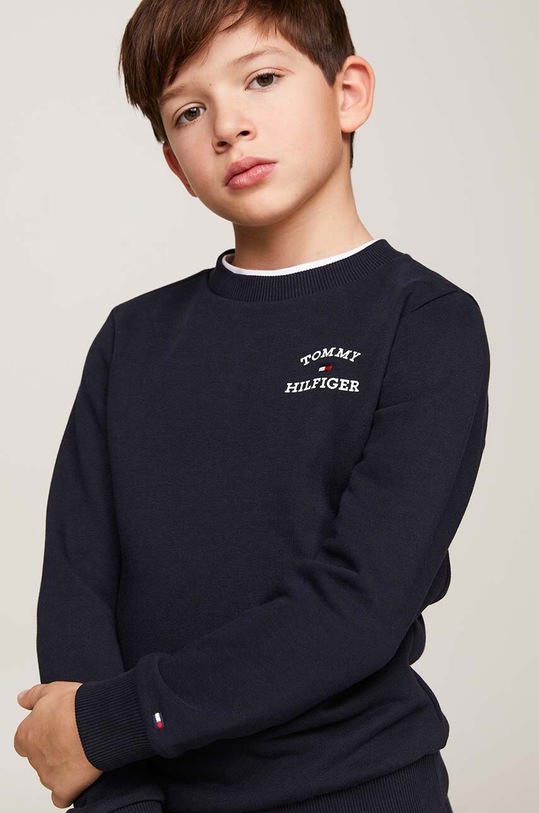 Chłopiec Tommy Hilfiger bluza dziecięca KB0KB08828.128.176.PPYH czarny