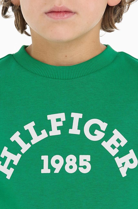 Tommy Hilfiger bluza dziecięca zielony KB0KB09000.128.176.PPYH