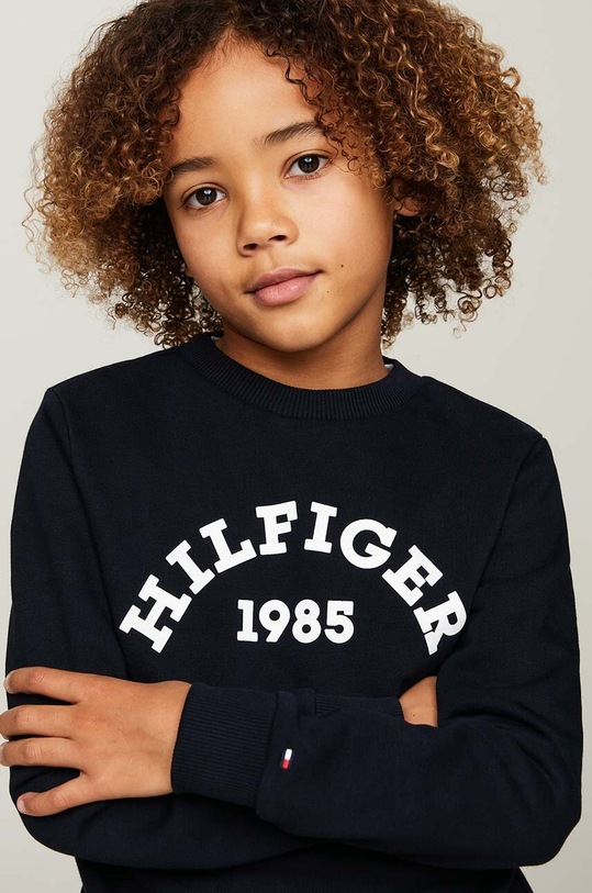 Chłopiec Tommy Hilfiger bluza dziecięca KB0KB09000.128.176.PPYH czarny