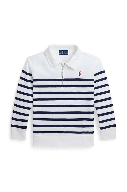 Polo Ralph Lauren bluza bawełniana dziecięca wzorzyste biały 322942104001