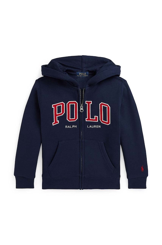 Παιδική μπλούζα Polo Ralph Lauren με κουκούλα σκούρο μπλε 322950835001