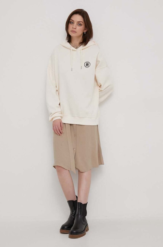 Tommy Hilfiger bluza WW0WW39798 beżowy SS24