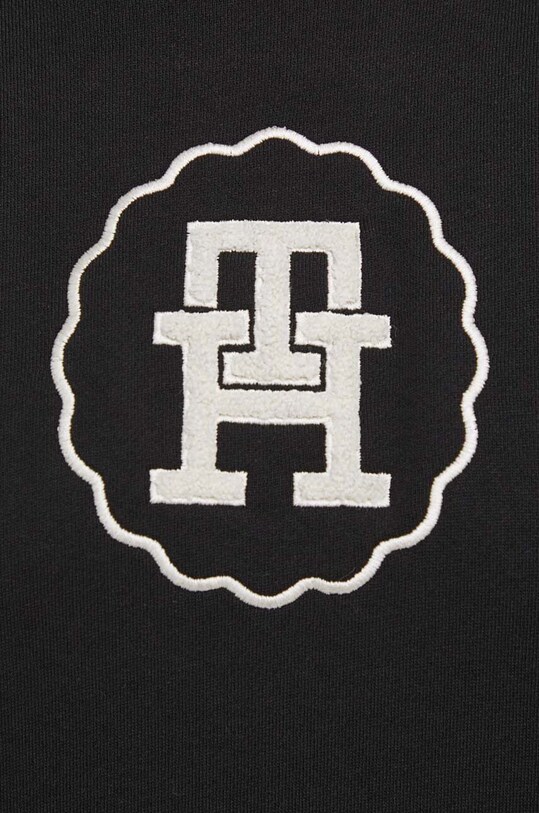 Bavlnená mikina Tommy Hilfiger WW0WW41045 čierna