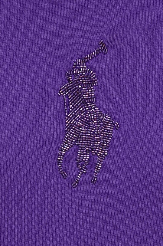 Polo Ralph Lauren bluza bawełniana 211916119 fioletowy