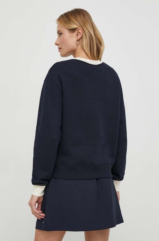 Ruházat Tommy Hilfiger pamut melegítőfelső WW0WW40573 sötétkék