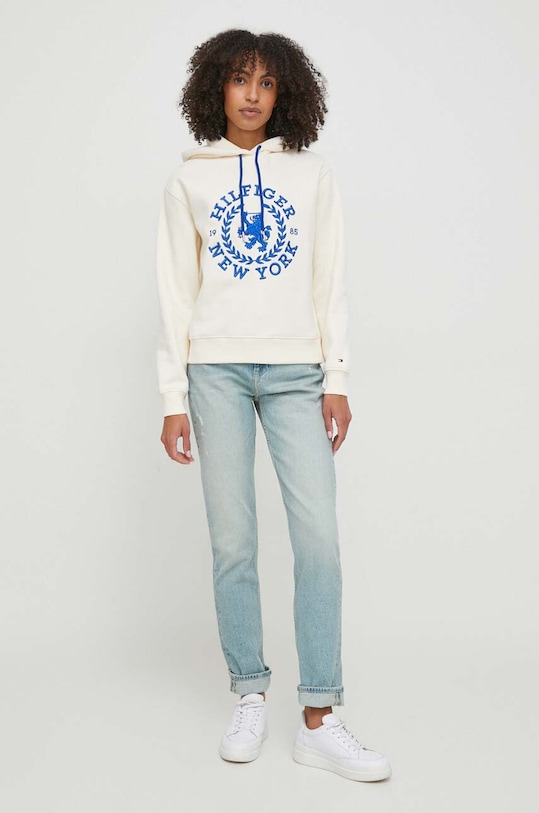 Tommy Hilfiger bluza WW0WW40577 beżowy SS24