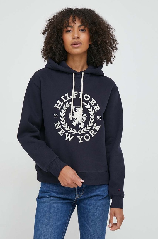 Tommy Hilfiger bluza pozostałe granatowy WW0WW40577